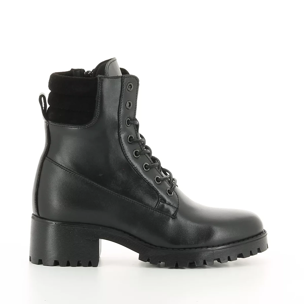 Image (2) de la chaussures Miss Boho - Bottines Noir en Cuir
