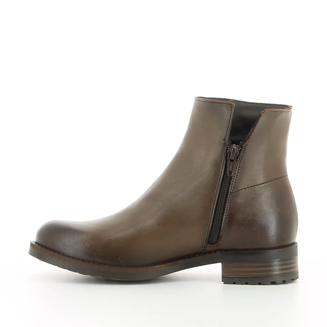 Image (4) de la chaussures Miss Boho - Boots Marron en Cuir