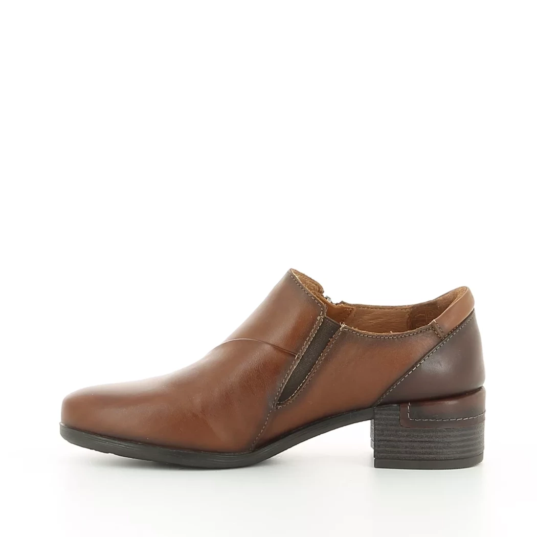 Image (4) de la chaussures Pikolinos - Mocassins Cuir naturel / Cognac en Cuir