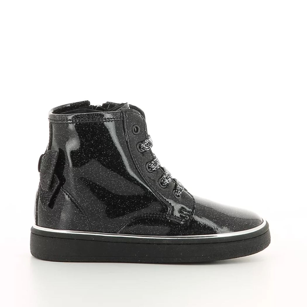 Image (2) de la chaussures Pretty Shoes - Bottines Noir en Cuir vernis