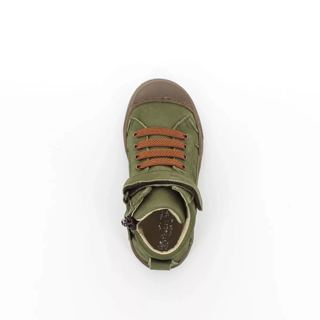 Image (6) de la chaussures Pretty Shoes - Bottines Vert en Cuir nubuck