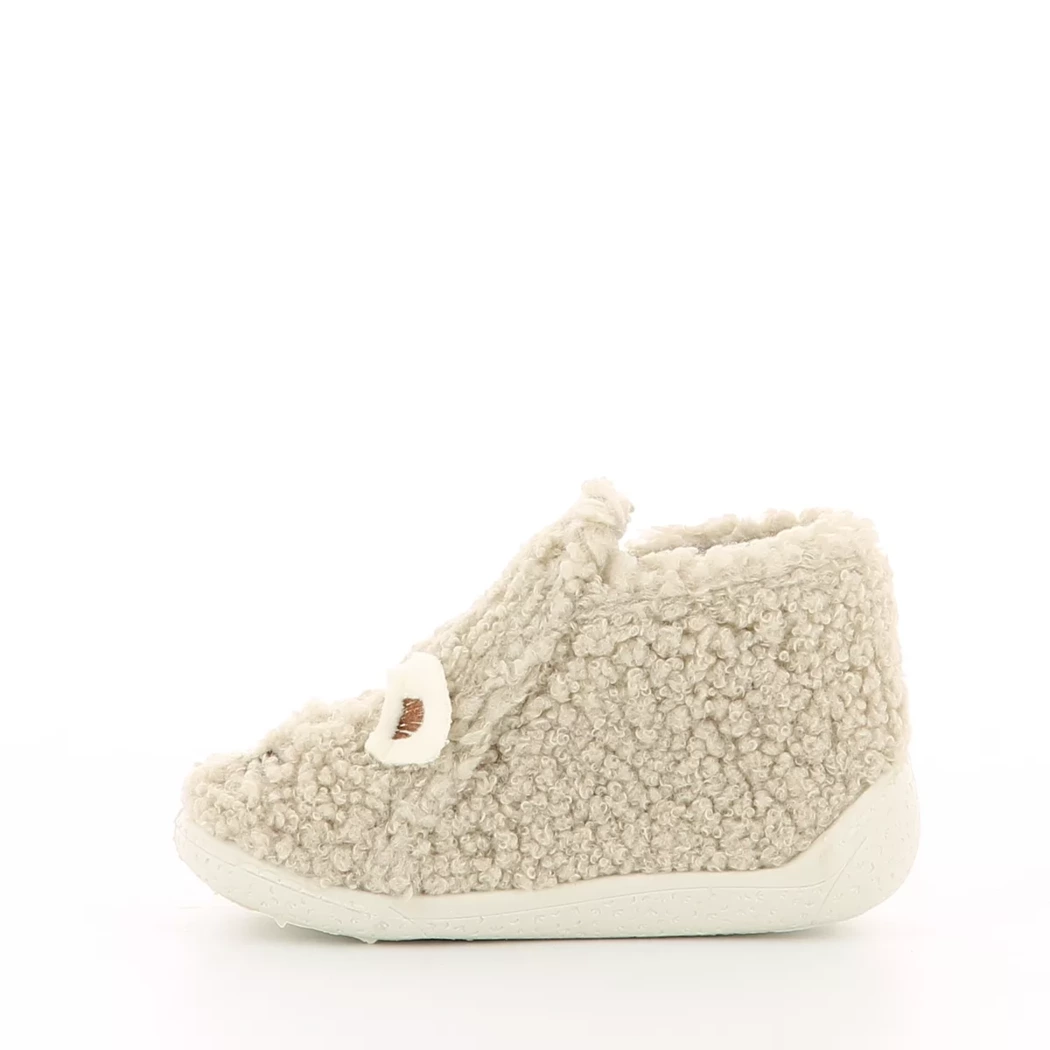 Image (4) de la chaussures Bossi - Pantoufles et Chaussons Taupe en Textile