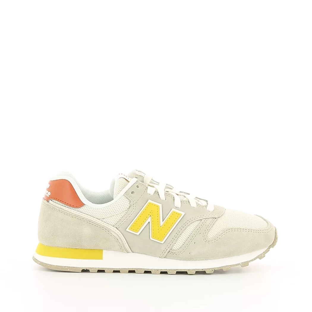 Image (2) de la chaussures New Balance - Baskets Taupe en Cuir nubuck