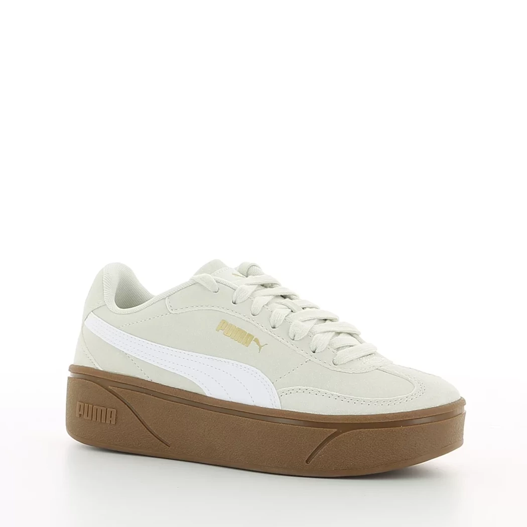 Image (1) de la chaussures Puma - Baskets Beige en Cuir nubuck