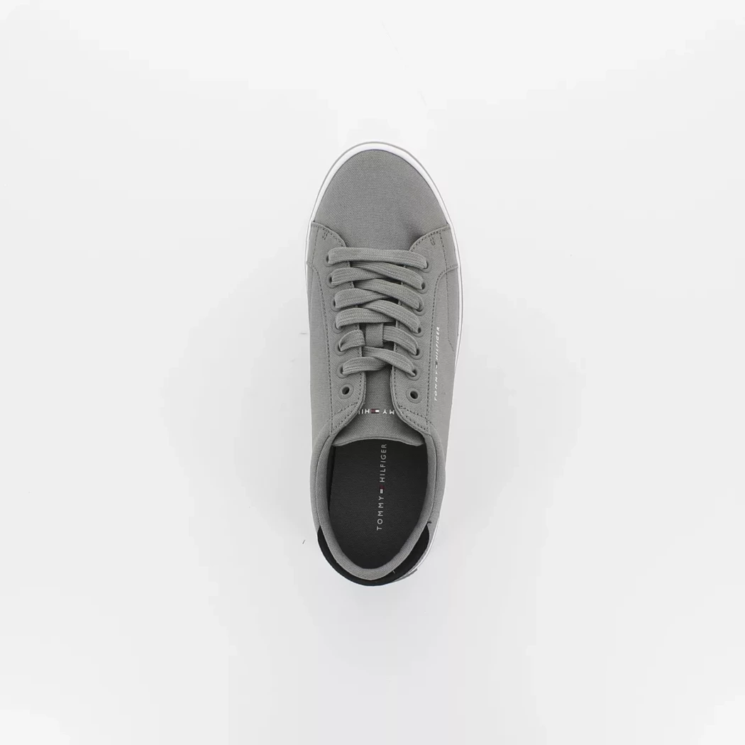 Image (6) de la chaussures Tommy Hilfiger - Baskets Gris en Textile