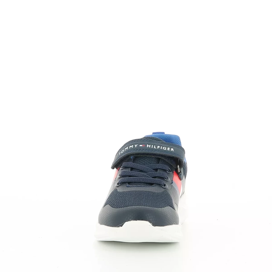 Image (5) de la chaussures Tommy Hilfiger - Baskets Bleu en Cuir synthétique