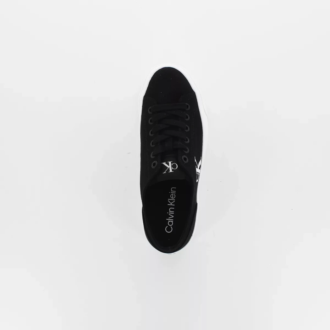 Image (6) de la chaussures Calvin Klein - Baskets Noir en Textile