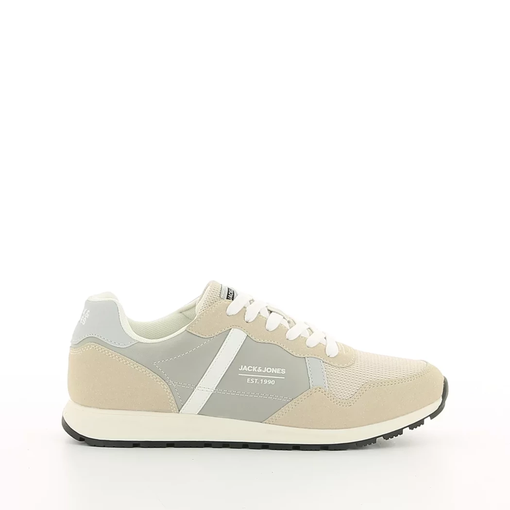 Image (2) de la chaussures Jack & Jones - Baskets Beige en Multi-Matières
