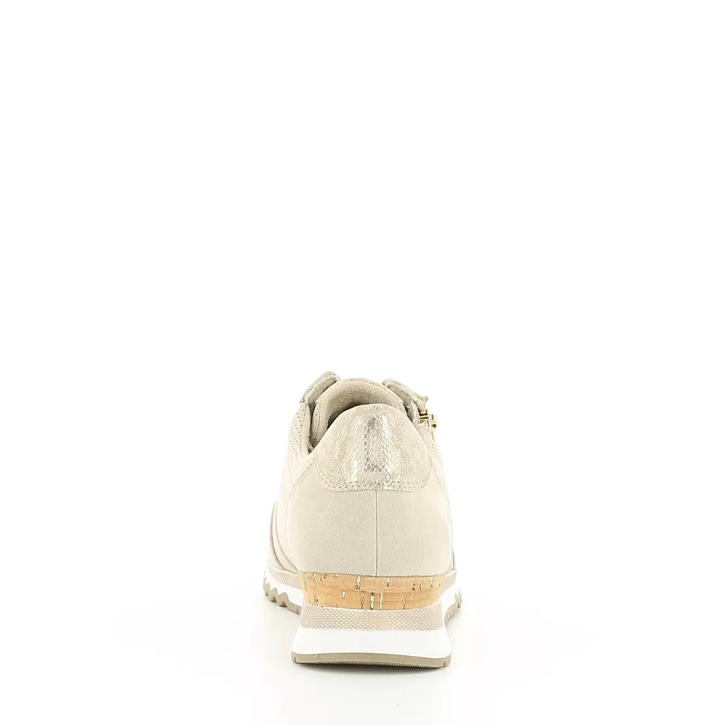 Image (3) de la chaussures Marco Tozzi - Baskets Taupe en Cuir synthétique