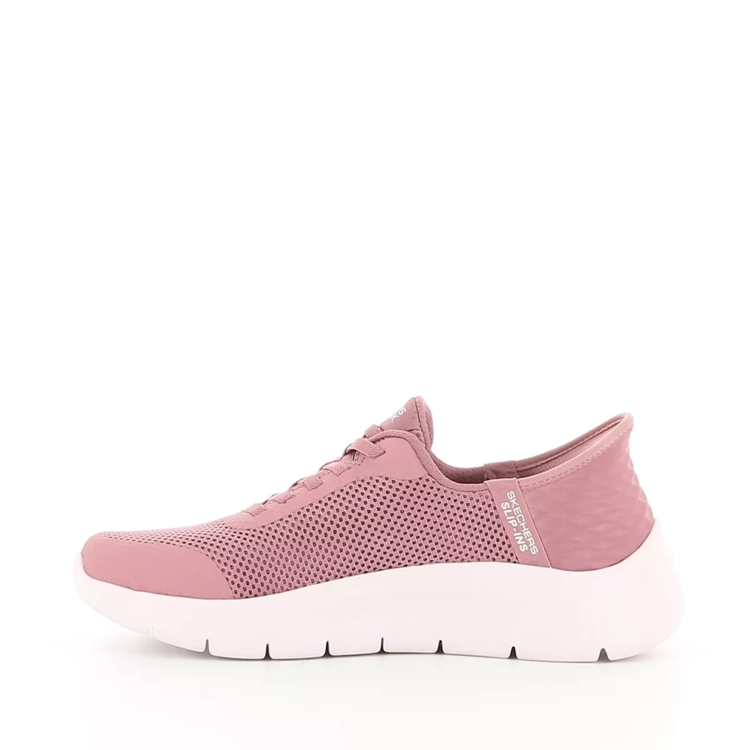 Image (4) de la chaussures Skechers - Baskets Rose en Textile