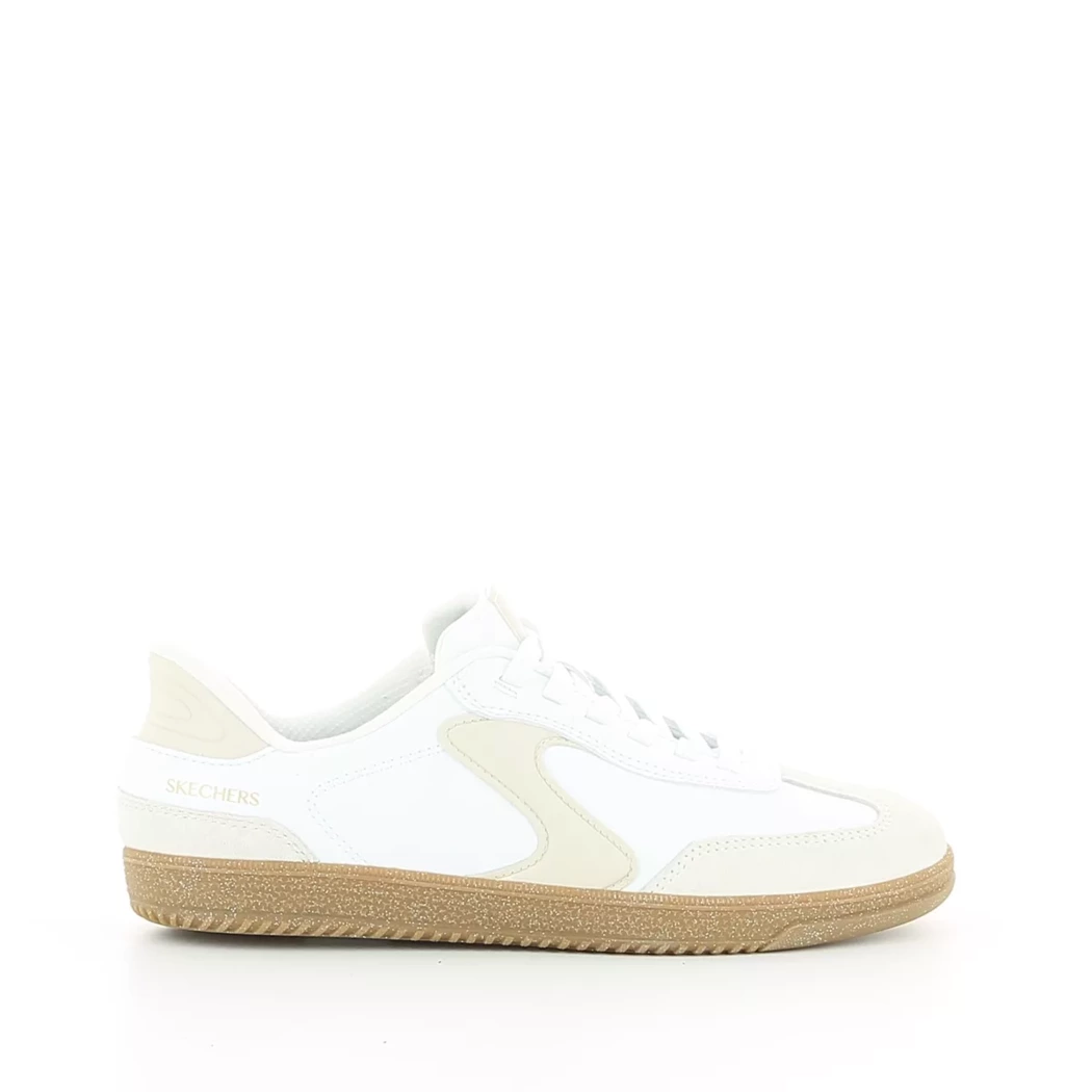 Image (2) de la chaussures Skechers - Baskets Blanc en Cuir synthétique