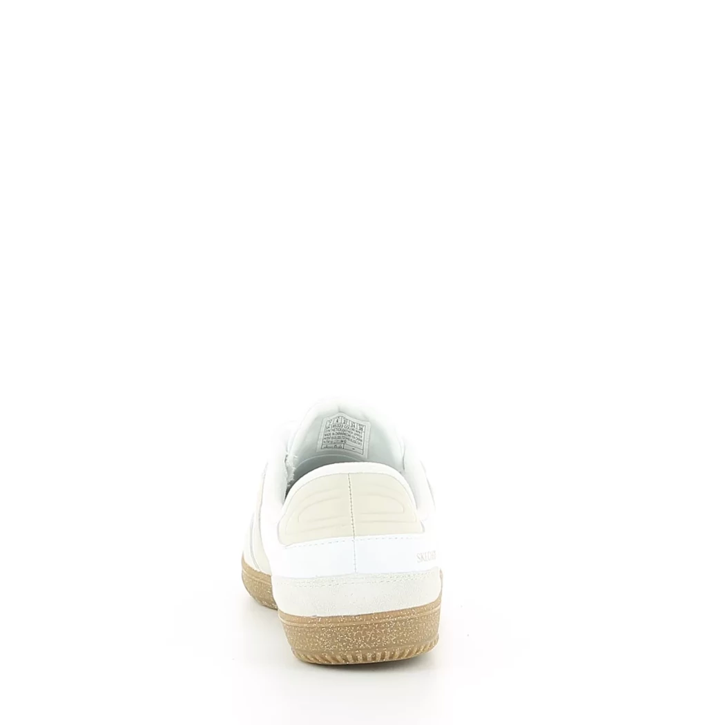Image (3) de la chaussures Skechers - Baskets Blanc en Cuir synthétique