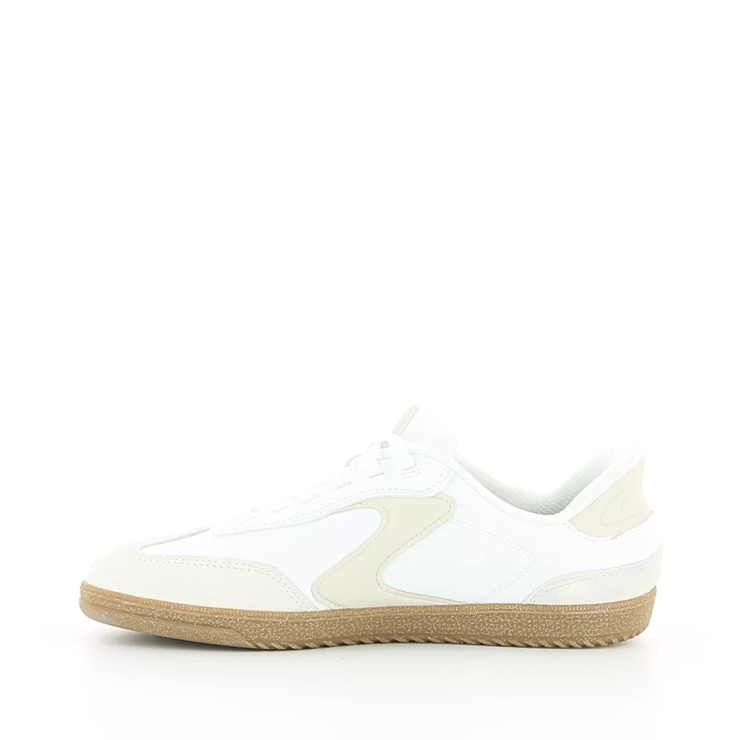 Image (4) de la chaussures Skechers - Baskets Blanc en Cuir synthétique