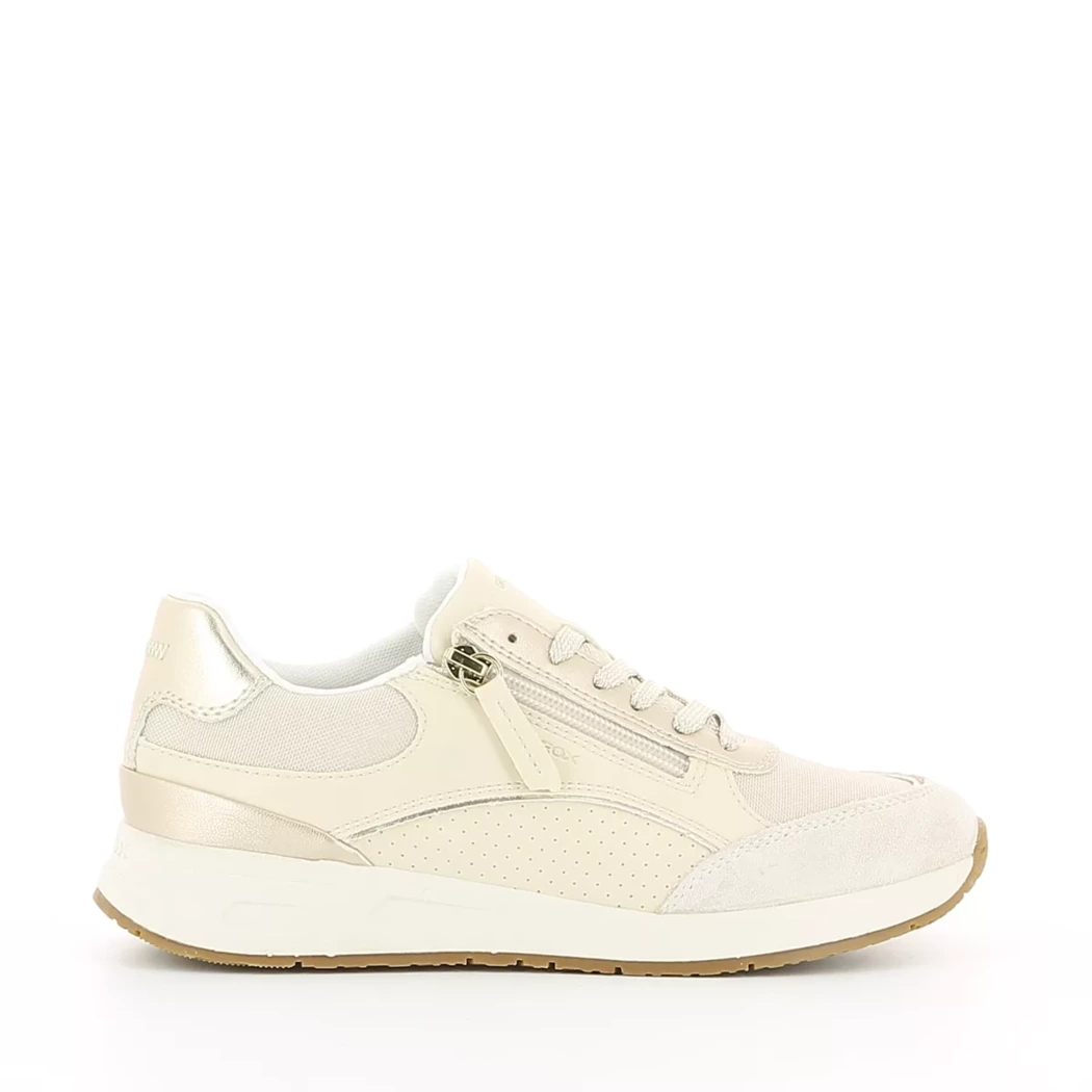 Image (2) de la chaussures Geox - Baskets Beige en Multi-Matières