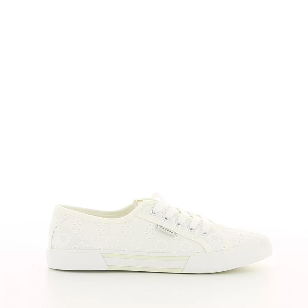 Image (2) de la chaussures Pepe Jeans - Baskets Blanc en Textile