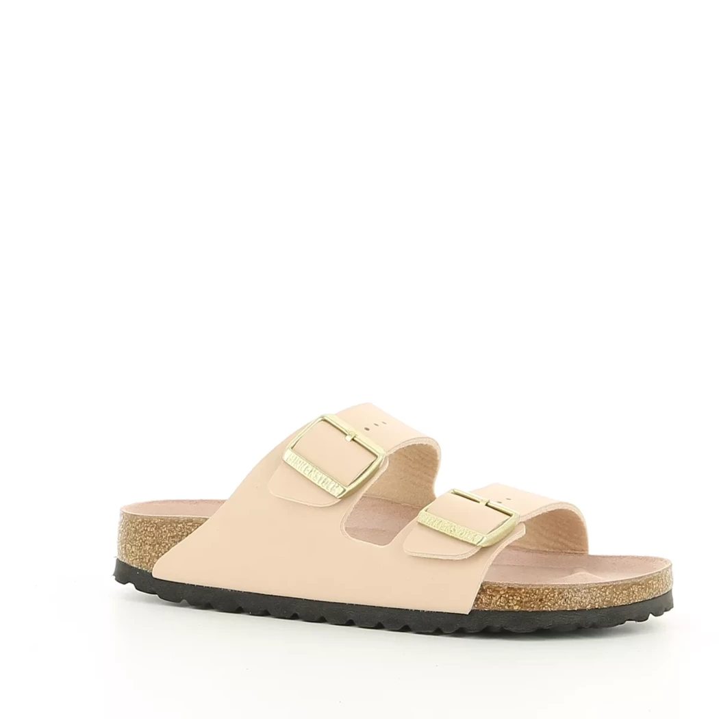 Image (1) de la chaussures Birkenstock - Mules et Sabots Rose en Cuir