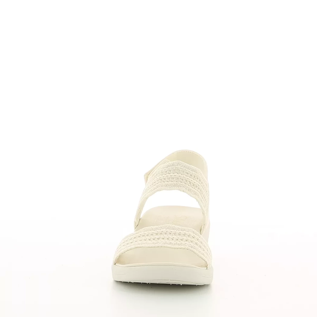 Image (5) de la chaussures Skechers - Sandales et Nu-Pieds Blanc en Textile