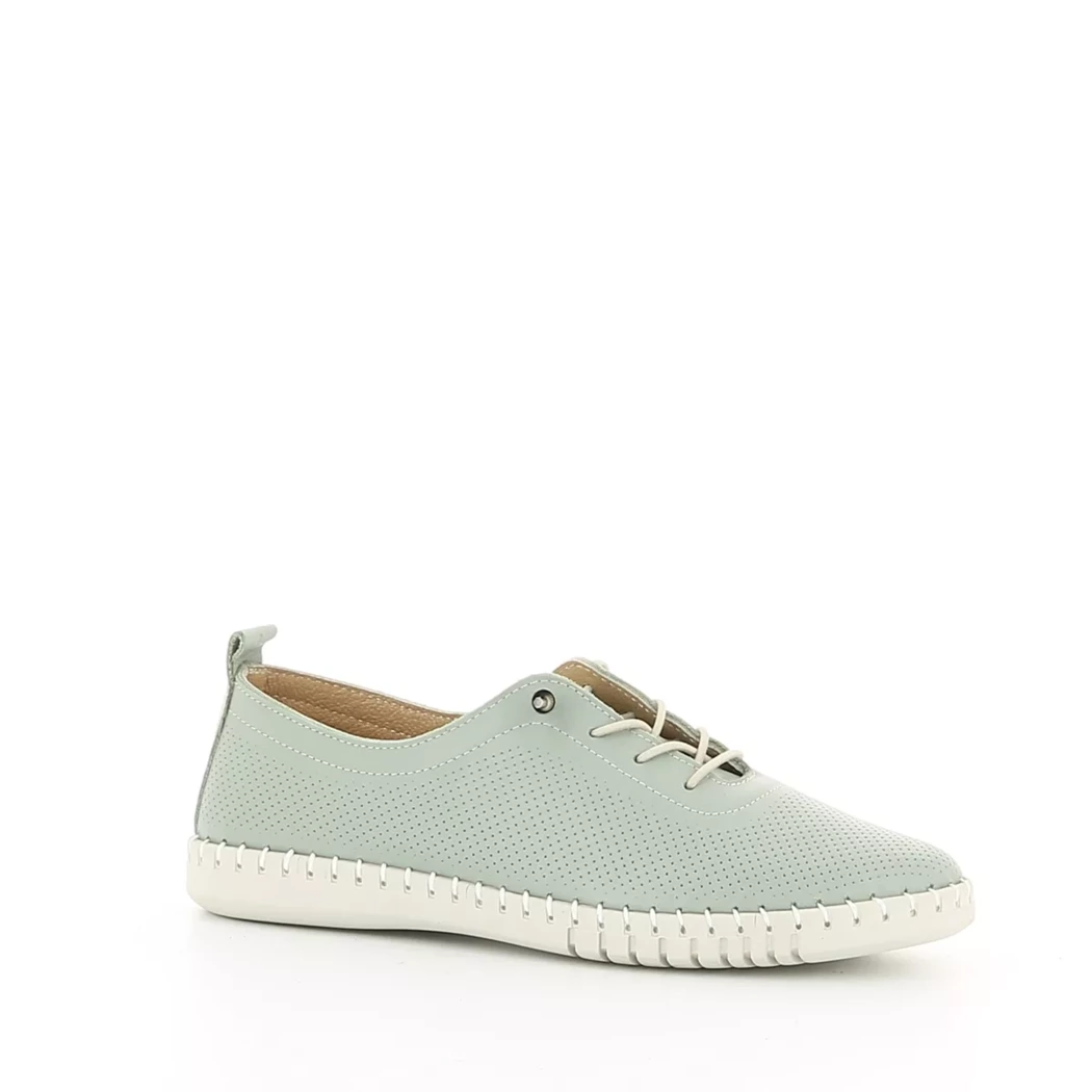 Image (1) de la chaussures Cosmos Comfort - Baskets Vert en Cuir
