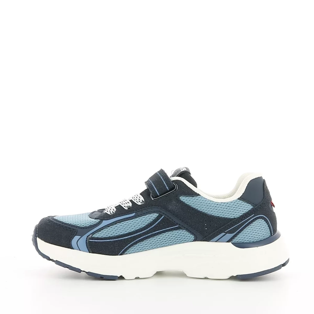 Image (4) de la chaussures Levi's - Baskets Bleu en Textile