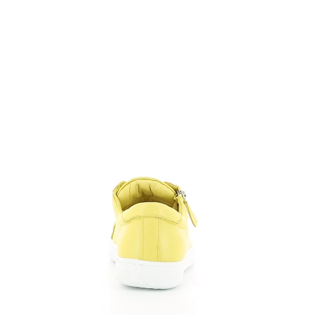 Image (3) de la chaussures Andrea Conti - Baskets Jaune en Cuir