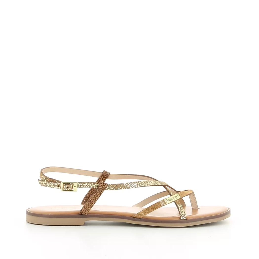 Image (2) de la chaussures Les Tropeziennes - Sandales et Nu-Pieds Cuir naturel / Cognac en Cuir