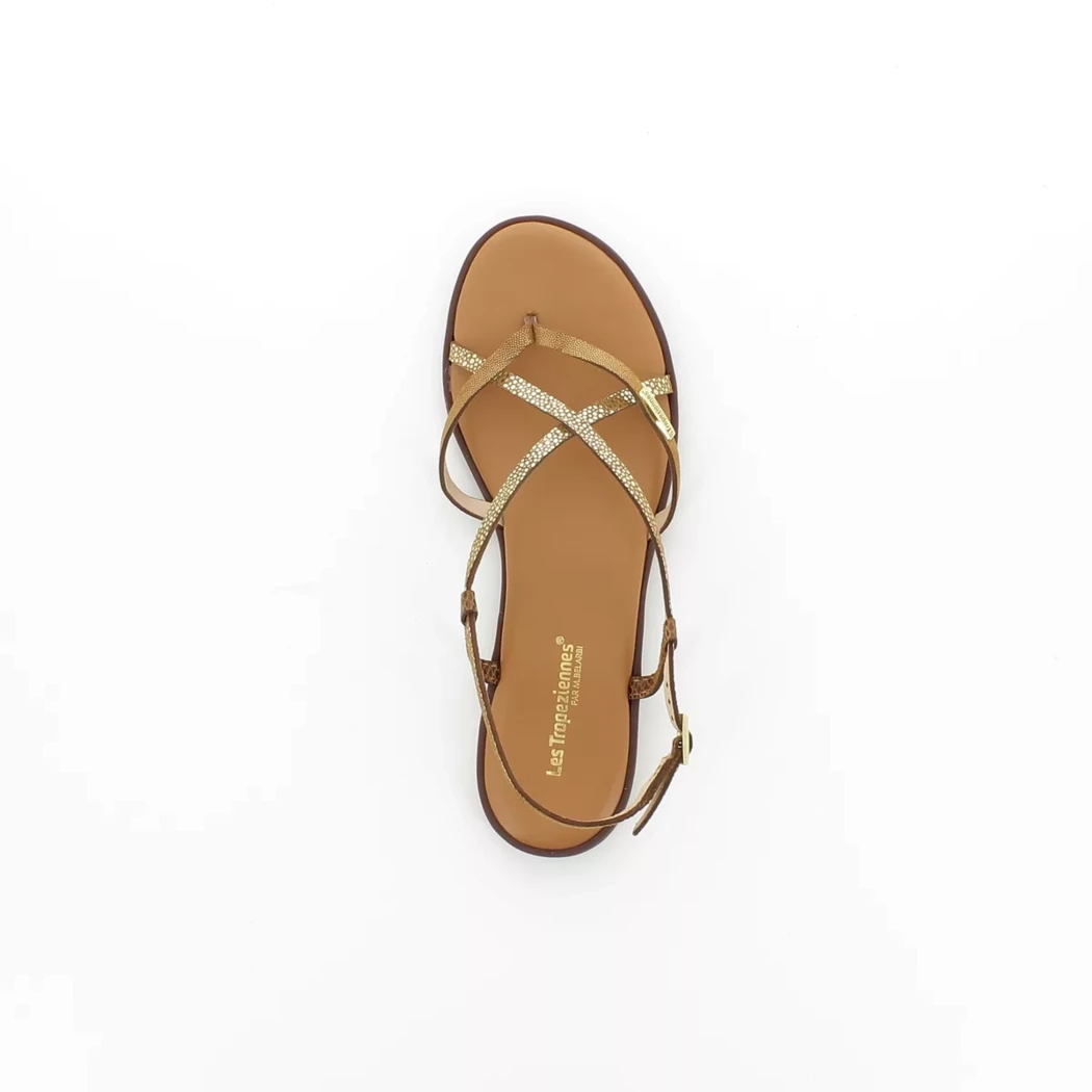 Image (6) de la chaussures Les Tropeziennes - Sandales et Nu-Pieds Cuir naturel / Cognac en Cuir