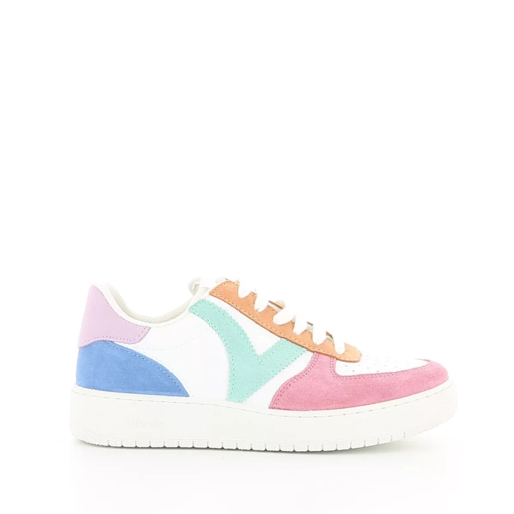 Image (2) de la chaussures Victoria - Baskets Rose en Cuir nubuck