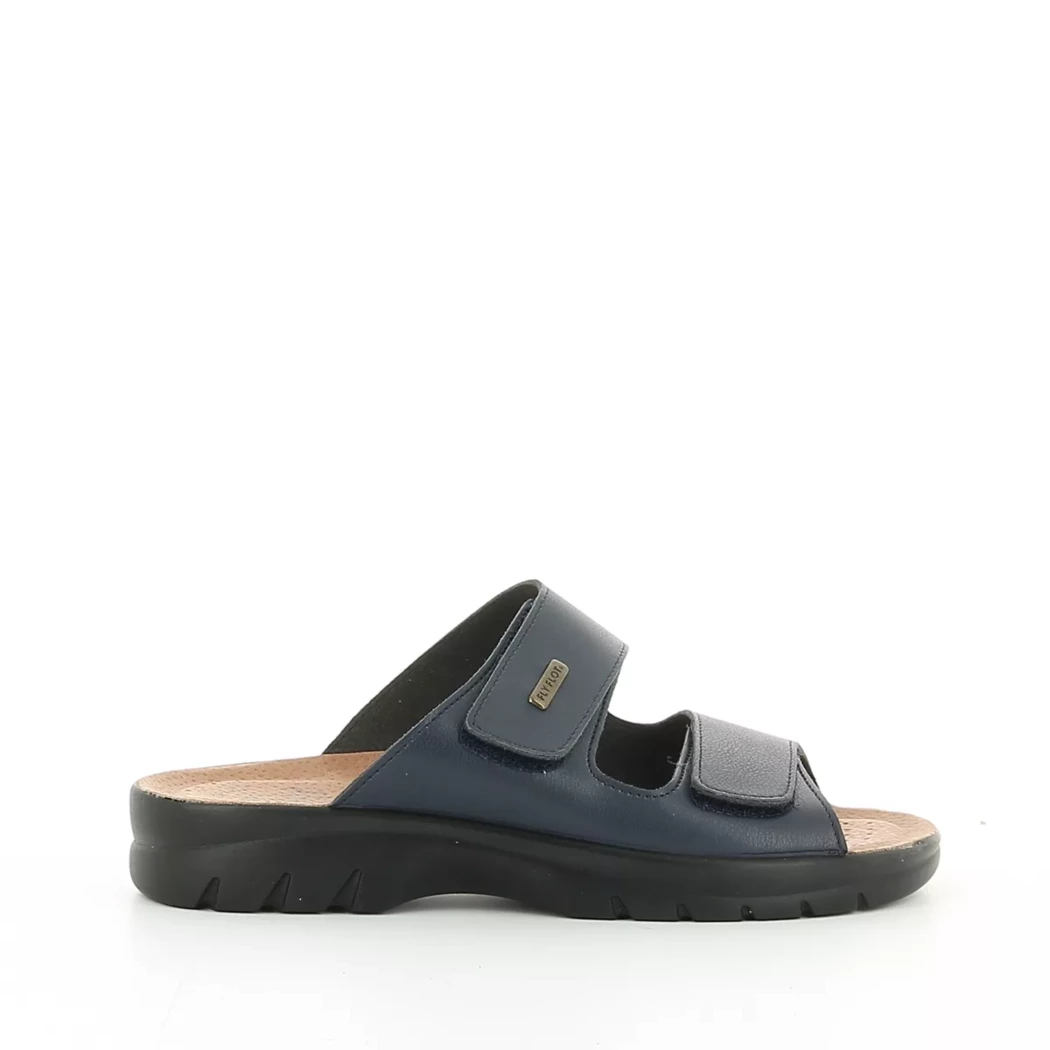 Image (2) de la chaussures Fly Flot - Mules et Sabots Bleu en Cuir synthétique