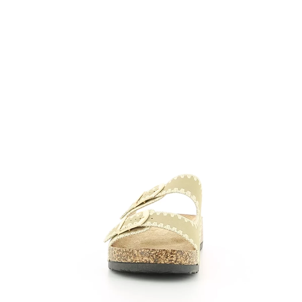 Image (5) de la chaussures Divina - Mules et Sabots Beige en Cuir synthétique