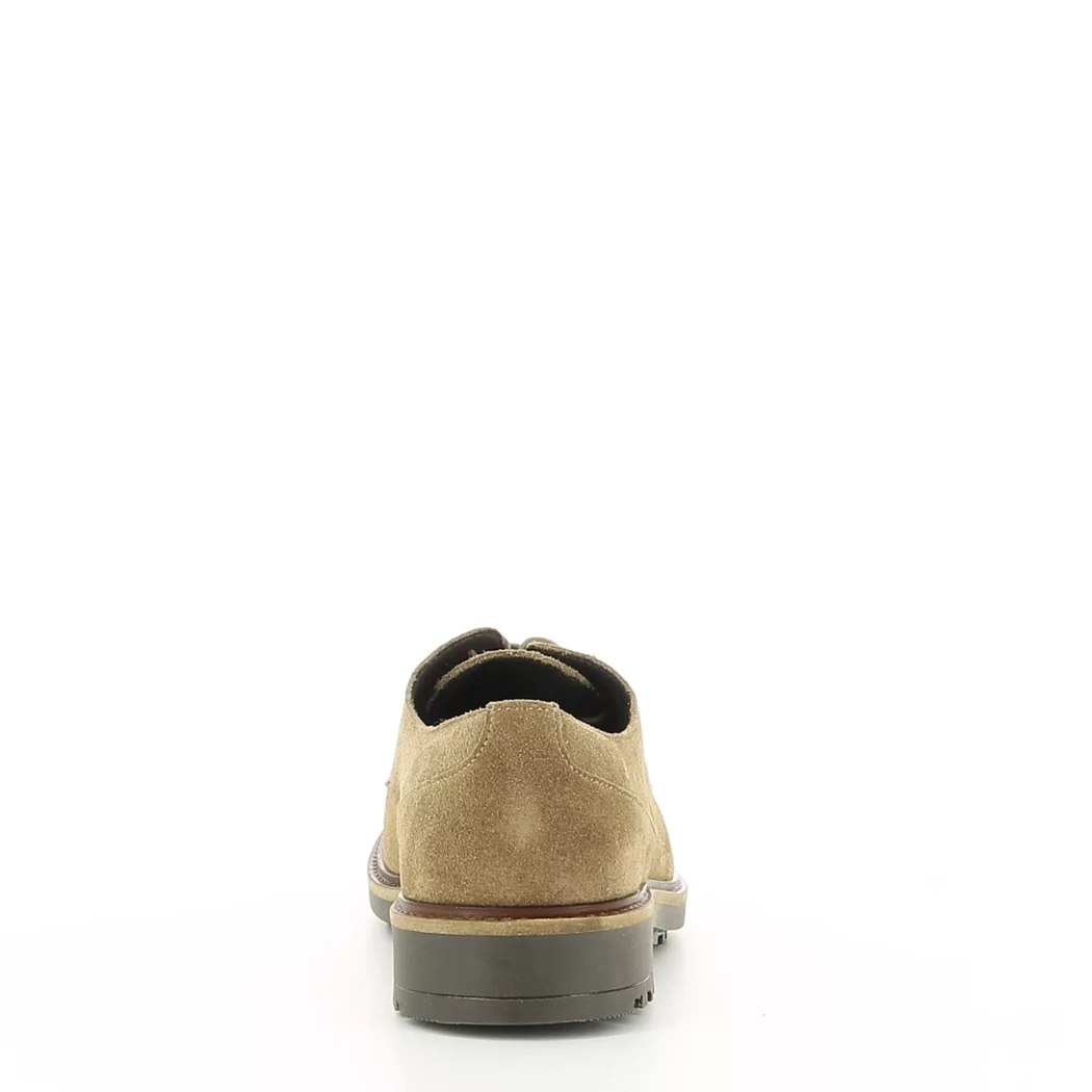 Image (3) de la chaussures Midtown District - Chaussures à lacets Beige en Cuir nubuck