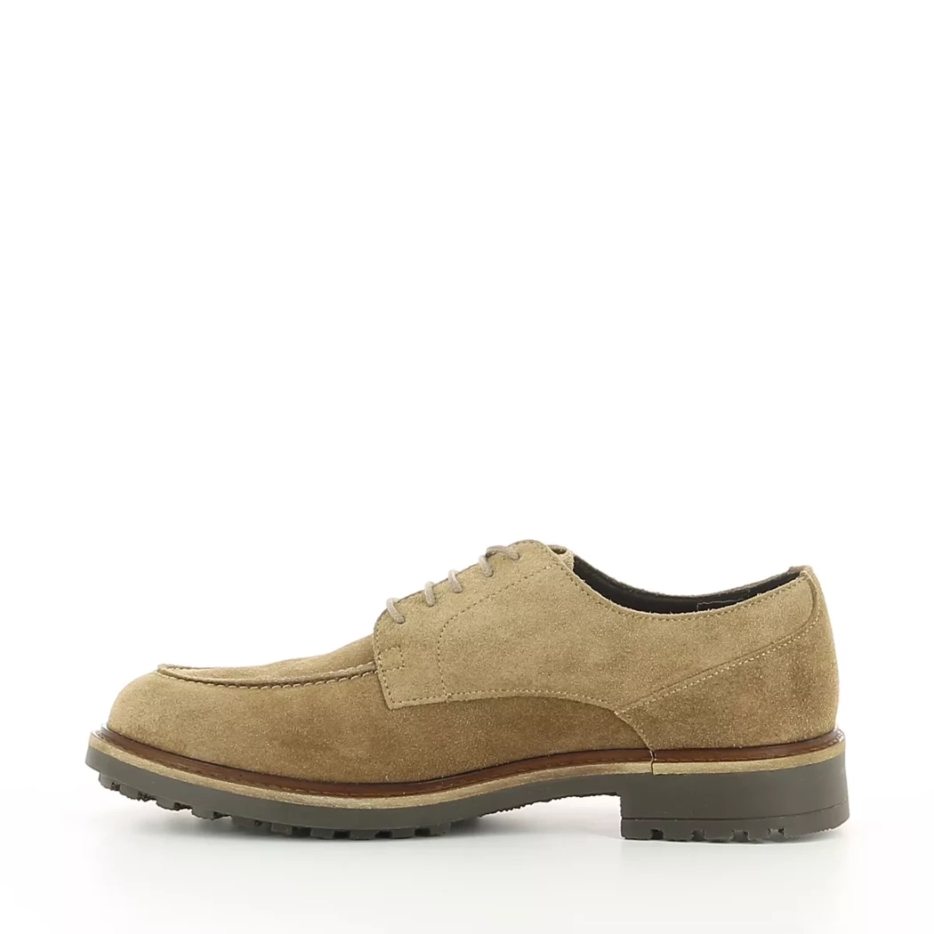 Image (4) de la chaussures Midtown District - Chaussures à lacets Beige en Cuir nubuck
