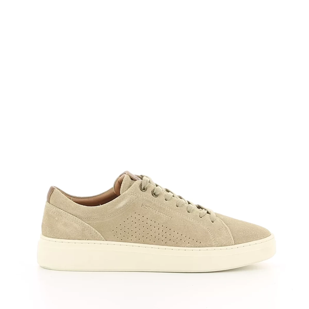 Image (2) de la chaussures Midtown District - Chaussures à lacets Beige en Cuir nubuck