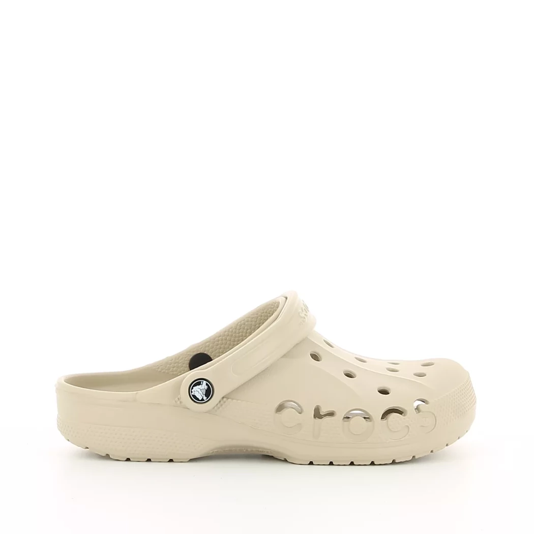 Image (2) de la chaussures Crocs - Mules et Sabots Beige en Caoutchouc