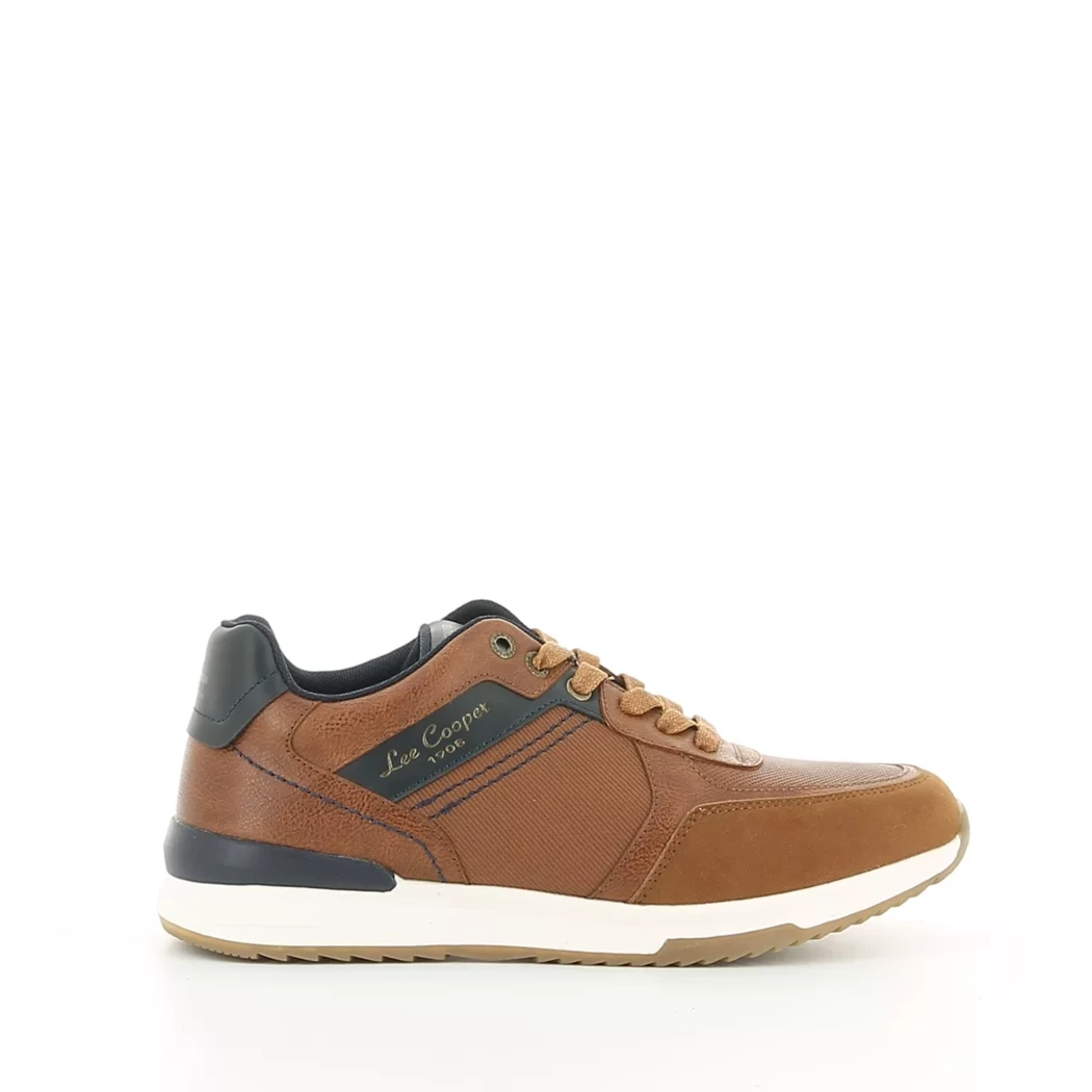 Image (2) de la chaussures Lee Cooper - Baskets Cuir naturel / Cognac en Multi-Matières