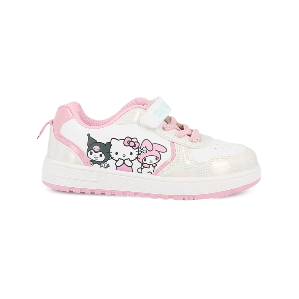 Image (2) de la chaussures Hello Kitty - Baskets Blanc en Cuir synthétique