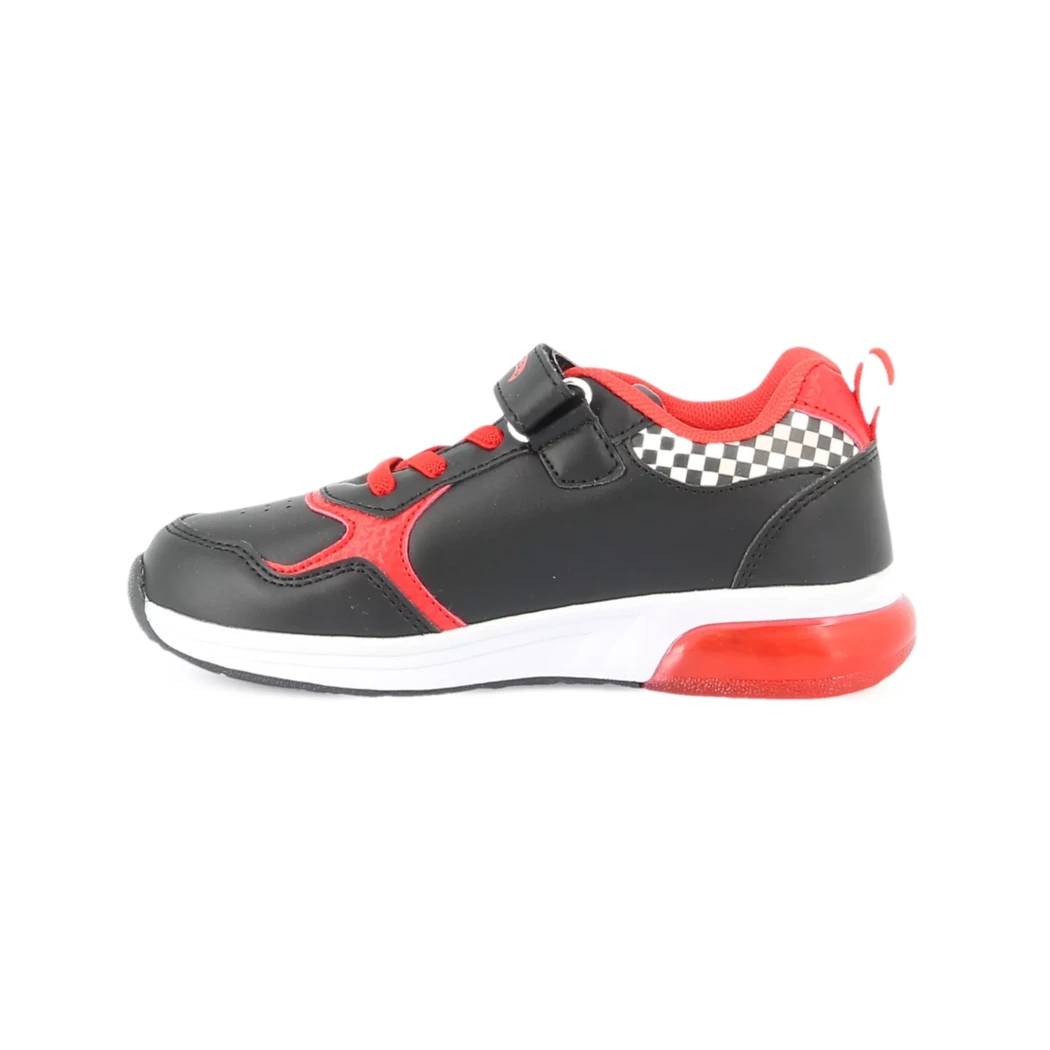 Image (4) de la chaussures Hot Wheels - Baskets Noir en Cuir synthétique