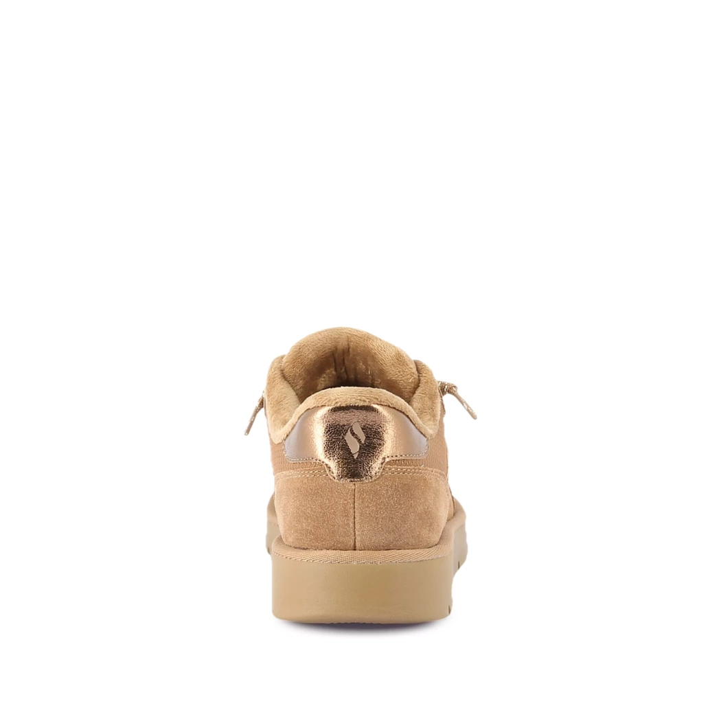 Image (3) de la chaussures Skechers - Baskets Cuir naturel / Cognac en Cuir synthétique