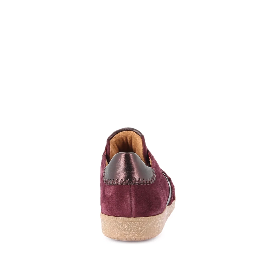 Image (3) de la chaussures Gabor - Baskets Bordeaux en Cuir nubuck