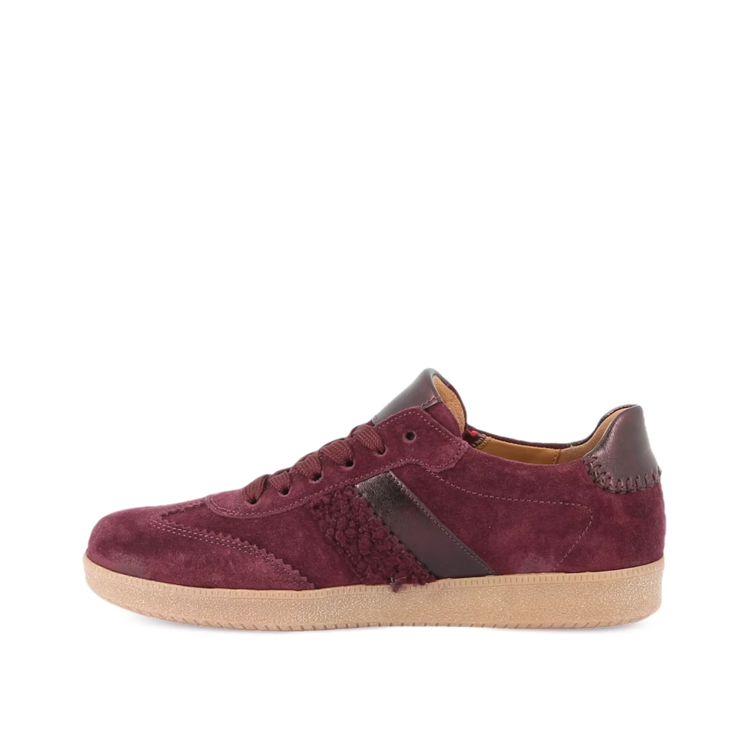 Image (4) de la chaussures Gabor - Baskets Bordeaux en Cuir nubuck