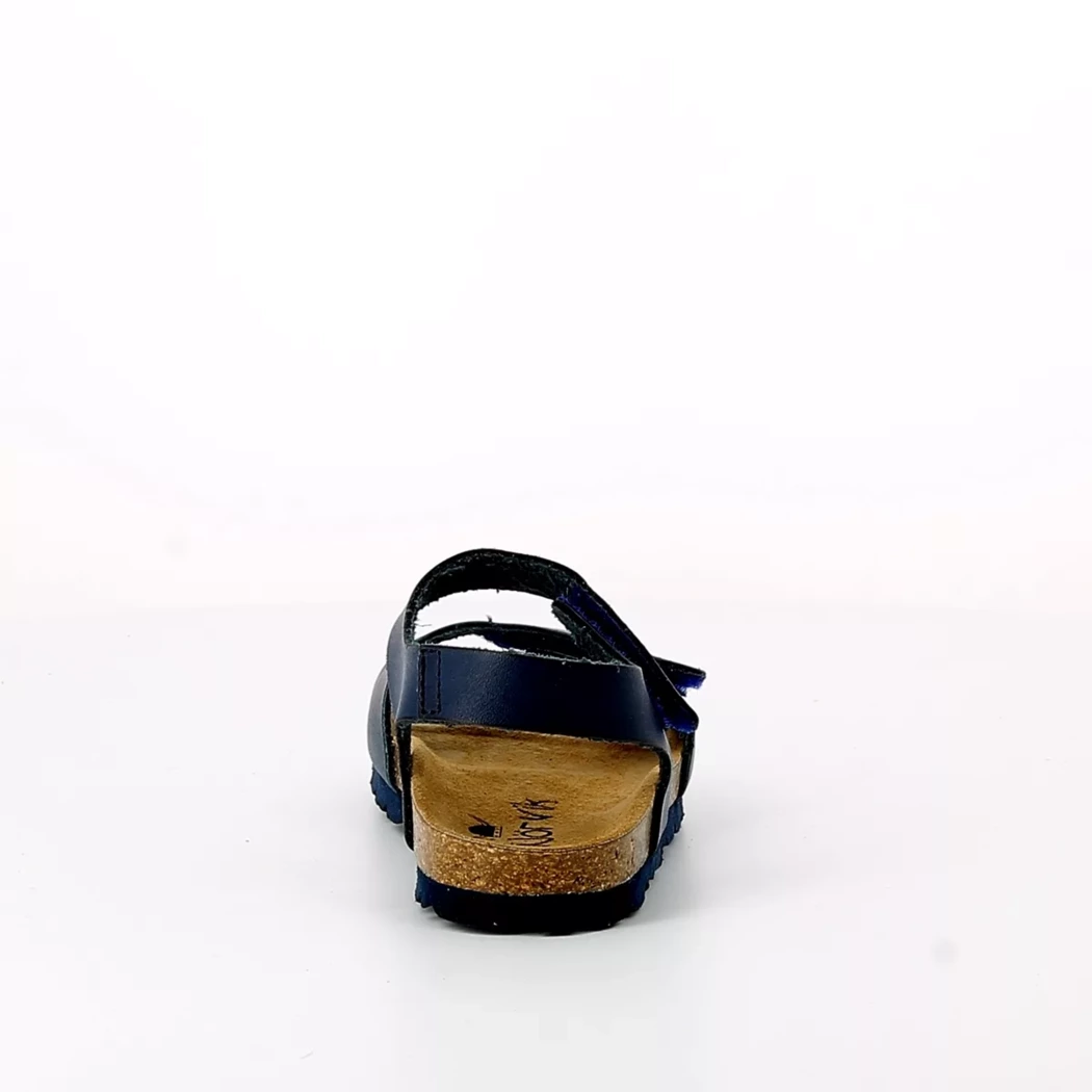 Image (3) de la chaussures Norvik - Sandales et Nu-Pieds Bleu en Cuir synthétique