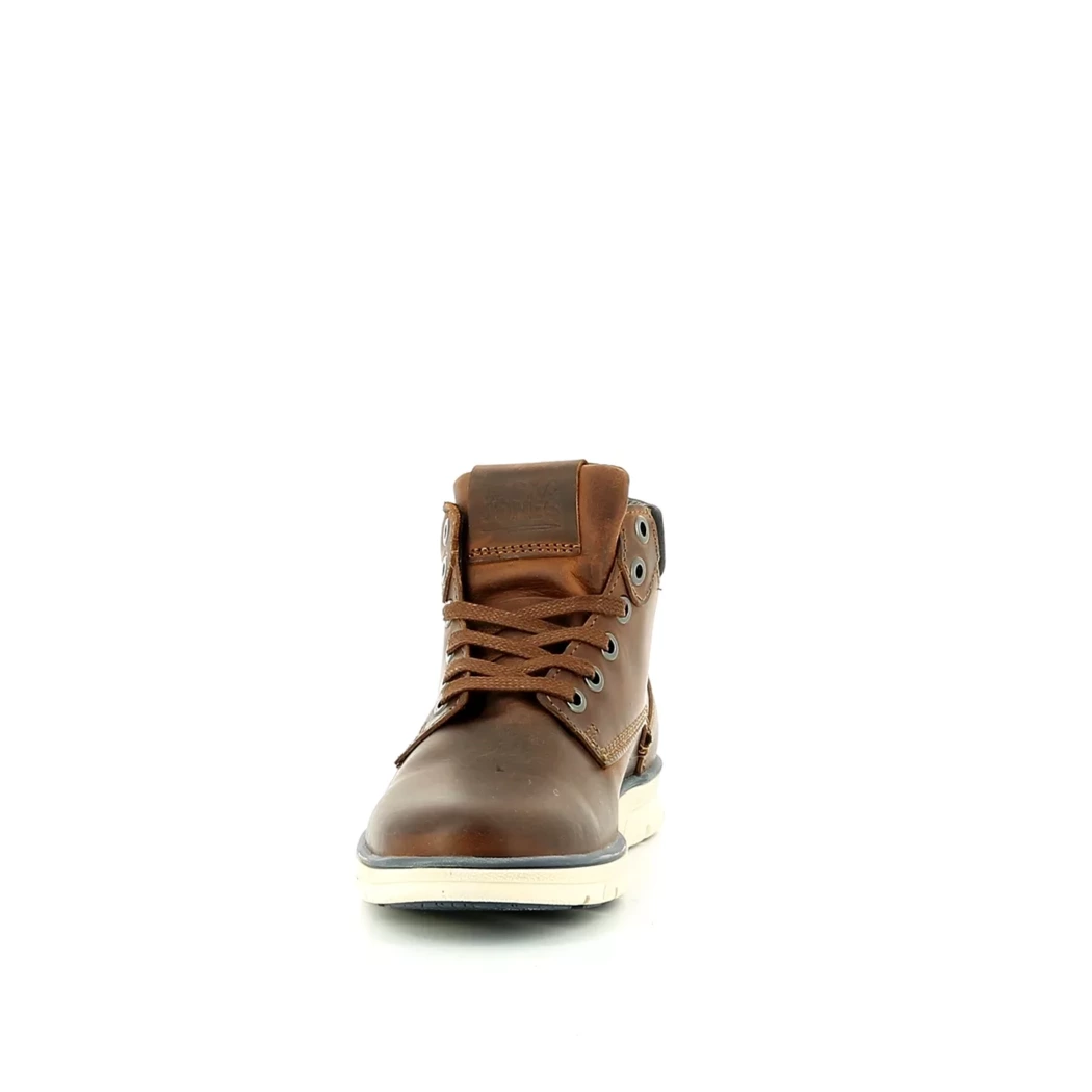 Image (5) de la chaussures Jack & Jones - Bottines Marron en Cuir