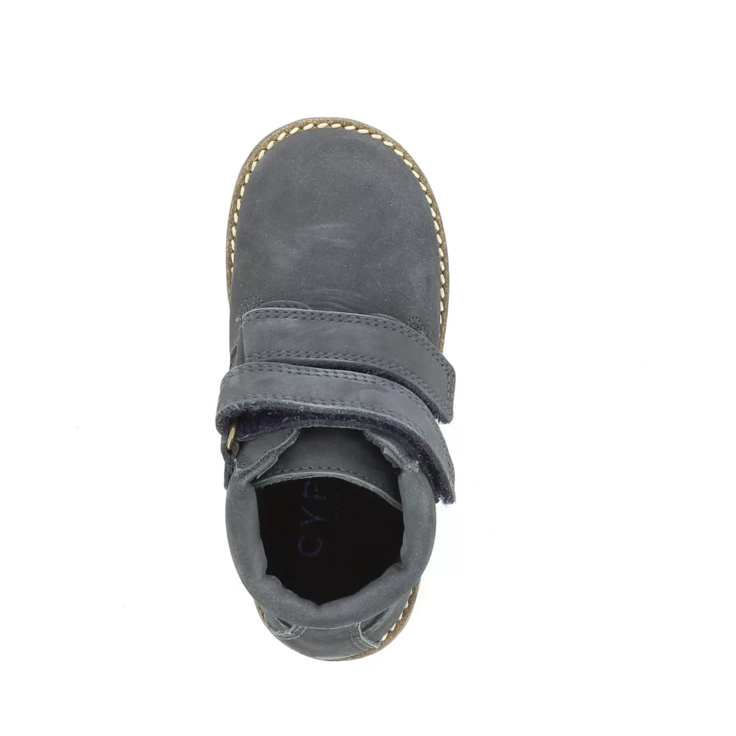 Image (6) de la chaussures CPS - Bottines Bleu en Cuir nubuck