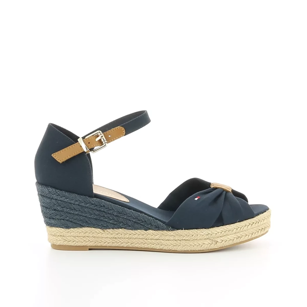 Image (2) de la chaussures Tommy Hilfiger - Sandales et Nu-Pieds Bleu en Textile