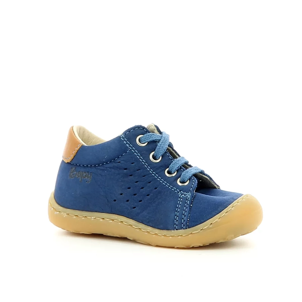 Image (1) de la chaussures Bopy - Bottines Bleu en Cuir nubuck