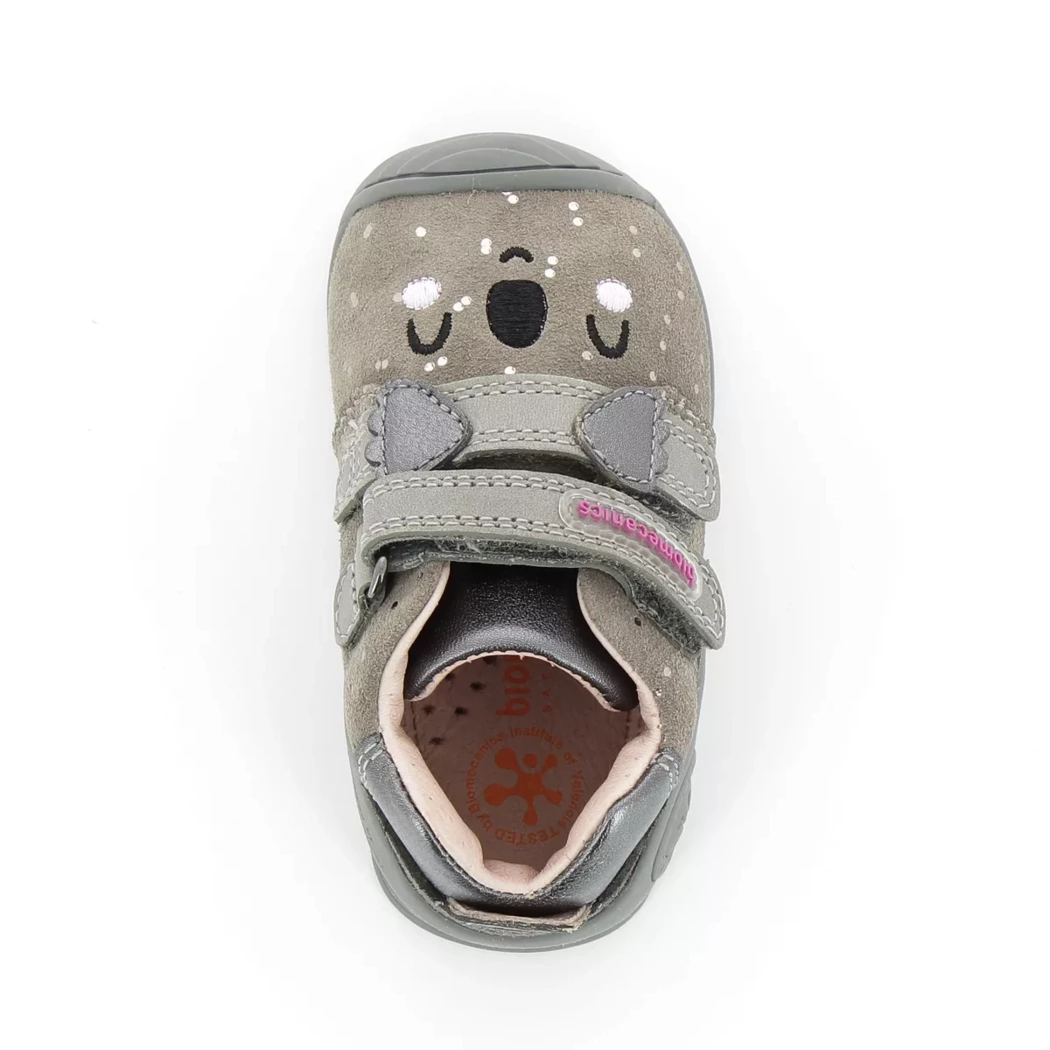 Image (6) de la chaussures Biomecanics - Bottines Gris en Cuir nubuck