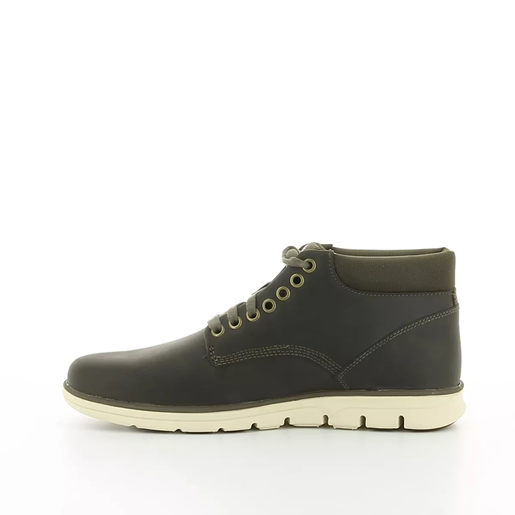 Image (4) de la chaussures Timberland - Bottines Vert en Cuir