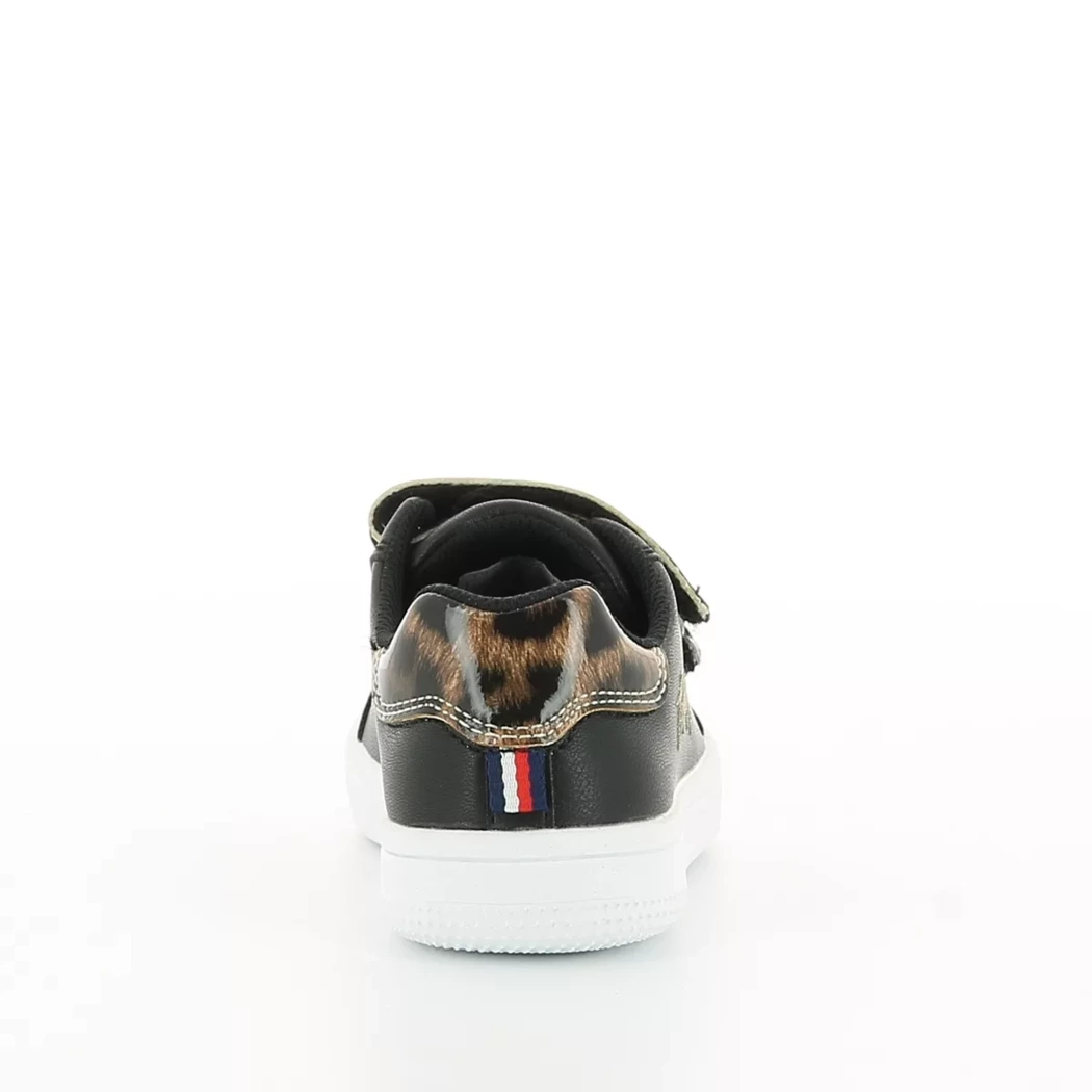 Image (3) de la chaussures Tommy Hilfiger - Chaussures à velcro Noir en Cuir synthétique