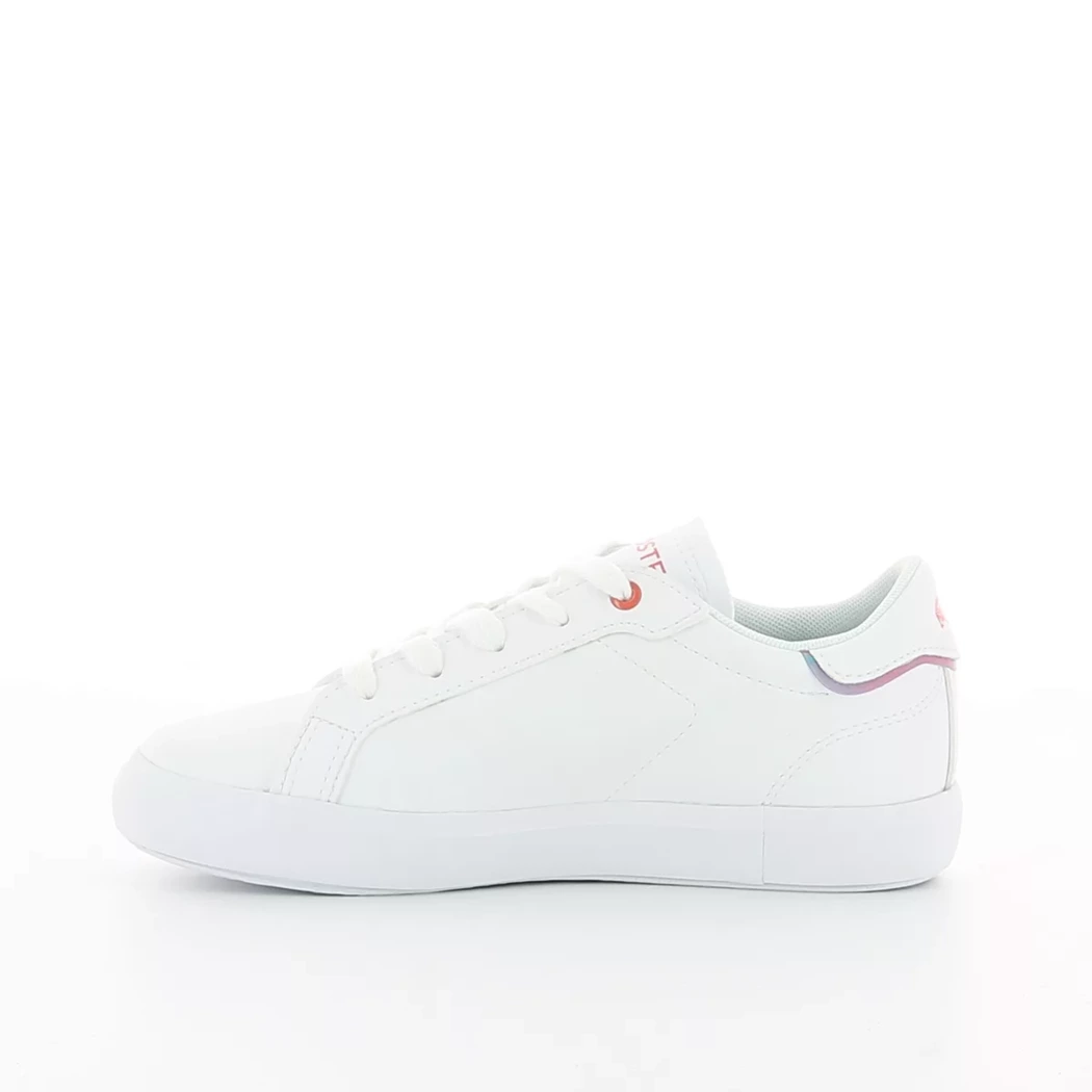Image (4) de la chaussures Lacoste - Baskets Blanc en Cuir synthétique