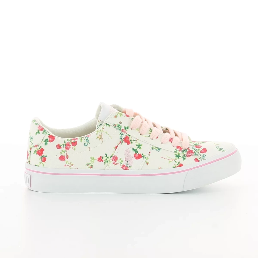 Image (2) de la chaussures Ralph Lauren - Baskets Beige en Textile