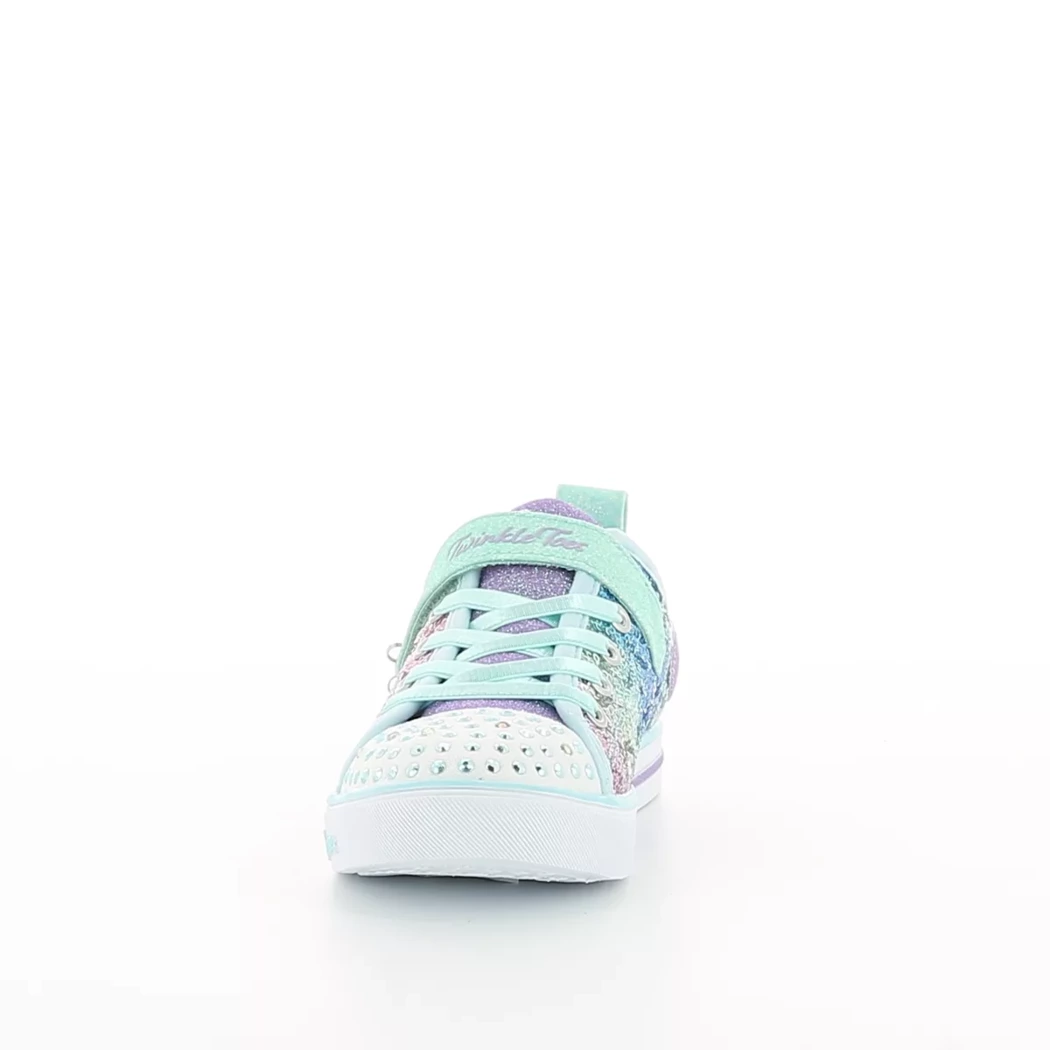 Image (5) de la chaussures Skechers - Baskets Violet / Lilas en Textile